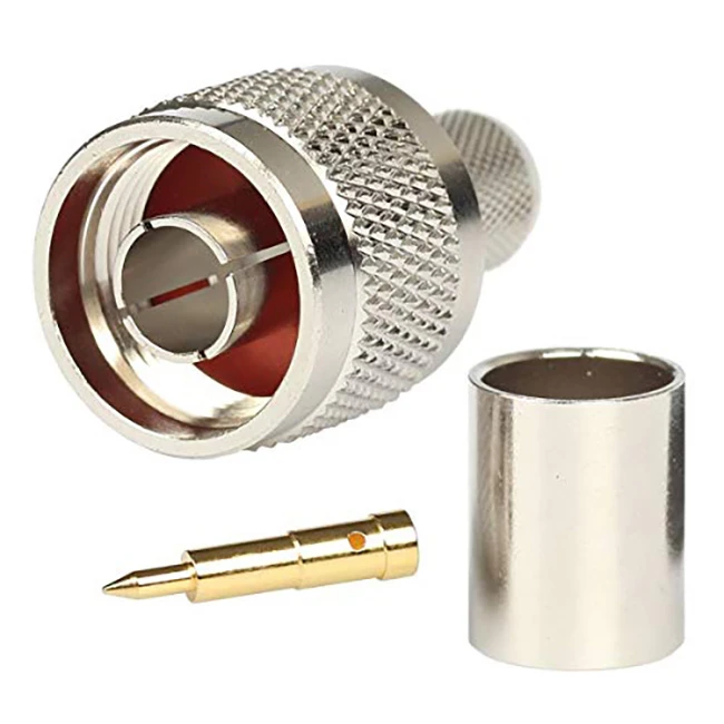 RF Connector N Male For 5D-FB Cable Crimp Type N-C-J5