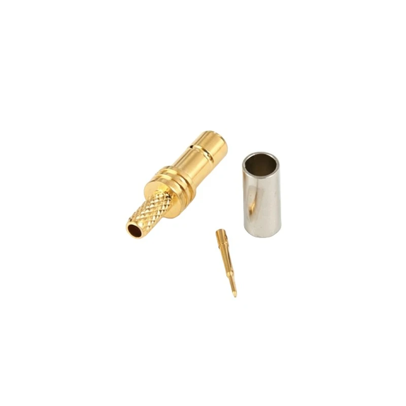 SMB‑C‑J1.5 50‑Ohm SMB Male Crimp Connector For Automotive GPS Antenna RG174 Cable suppliers